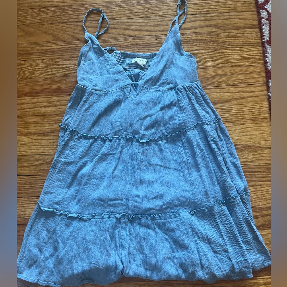 Blue Babydoll Dress